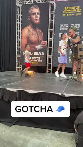 Or “Did Floyd send you?” - @jakepaul 🤣 #fyp #boxing #jakepaul #showtime #ppv #paulsilva 