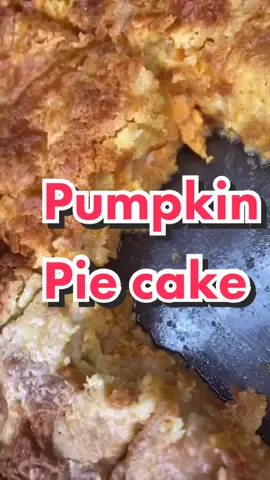 Pumpkin pie cake! So good you could even serve it on the thanksgiving table! #PumpkinPie #PumpkinPieCake #FallRecipes