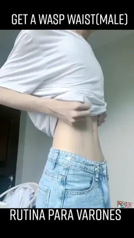 Respuesta a @leo34566666 GET A WASP WAIST(MALE) QUIERES TENER CINTURA DE AVISPA 20 a 40 mintus RESULTADOEN UNA SEAMANA(RUTINA PARA VARONES)#thinbelly #bellyfat #waistslimming #pierdegrasaabdominal #rutinacintura #rutinacintura #weistslim #foryou #ejerciciosabdominales #losweight