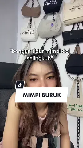 bangun tidur auto berantem 😭 #mimpiburuk #pacarselingkuh #fyp #hazesac