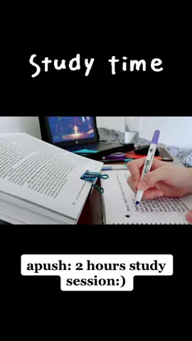 study for apush with me :) my hand were about to fall off at the end of this 😂 and in case no one told you this today… i am so very proud of you!! #studywithme #apush #school #student #academicvalidation #studytok #fyp #ChewTheVibes #ShareTheCare 