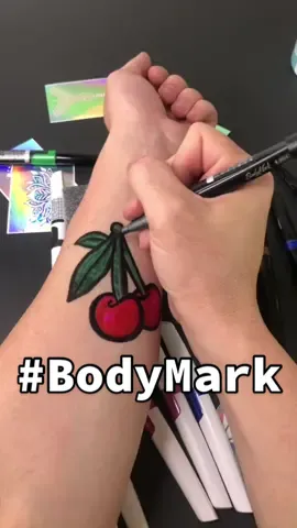 @bodymark Bodymark art Markers can last 2 to 3 days ! 🍒 #ad #bodymark  #bodyartmarkers #bodyart #selfexpression #bodyartartist #bodyartwork #bodyarttutorial #bodyartwork #bodymarkers #artmarkers #howtodrawcherries #cherriesdrawing #creativebodyink #howto #artsupplies #newartsupplies #LearnOnTikTok #ilearnedontiktok #todayilearned #arttutorial #arttutorials #tiffanytutorials #arttechniques #arttechnique #funarttutorial #arttipsandtricks #arttok #bodyartchallenge 