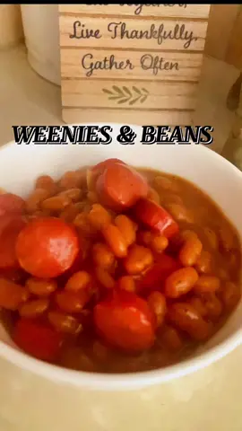 Sometimes you just gotta turn every off and enjoy meal time with the family. Weenies and beans was something we ate often. #hotdogsandbeans #beanrecipes #frijoles #childhoodmeals #mamascooking #EasyRecipes #FoodTok #fyp #cookingshow #whattoeat #yummy #cooking #simplerecipes #throwbackrecipe #goodfood #cookingathometiktoktv #cookwithme 