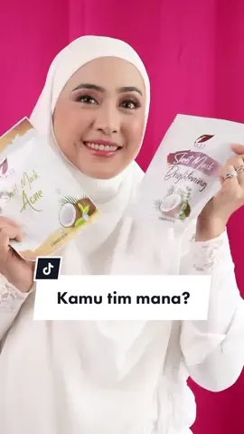 Kamu tim Sheet Mask Acne atau Sheet Mask Brightening? 😊 #garagarasr12 #sr12herbalskincare #sr12skincare 