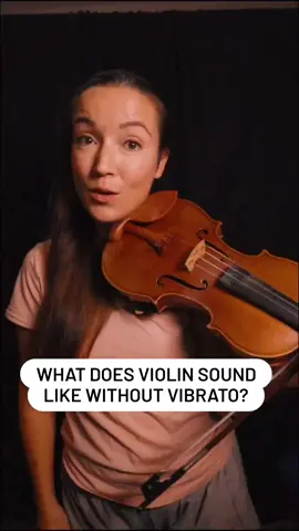 What Violin Sounds Like Without Vibrato (Classical Edition) #fyp #violin #sibelius #music 