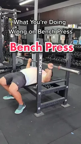 Stop doing it. #benchpress #GymTok #gymhumor