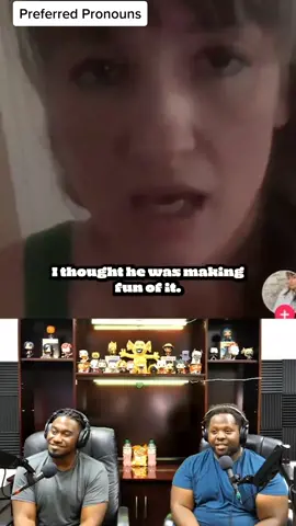 My pronouns are stink/ass #pronouns #comedy #libsoftiktok #myblackfriends #podcastersofinstagram #podcastersoftiktok #blackpodcastersofinstagram #funnypodcasts #funnyclips #jokes #funny #funnypodcasts #funnyvideos #schteve 