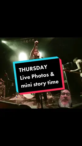 Live Photos I took  of Thursday from 2011 when they opened for My Chemical Romance in Boston #greenscreen #thursday #thursdayband #mychemicalromance #mcr #tuckerrule #geoffrickly #thursday