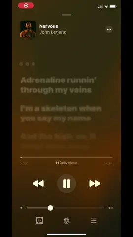 John Legend - Nervous 