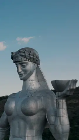 Mother Kartli.  Tbilisi  #tbilisi #georgia #droneboomerang #dji #aerial #kartlisdeda 