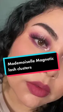 Mademoiselle magnetic lash clusters are my new favorite thing. Thank you to @mademoisellelash for sending this lovely kit! #makeupreview #firstimpressionsmakeup #LikeAMonarch #RecycleUp 