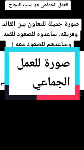 #العمل_الجماعي #team #القيادة #ادارة #ادارة_اعمال #بزنس #تطوير_الذات #miniclass #learntok #اكسبلور 