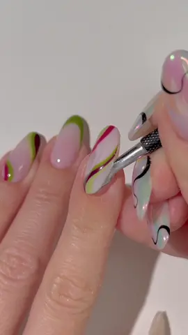 Byeee 🍃🍂 #peeloff #nails #nailhack #LearnOnTikTok 