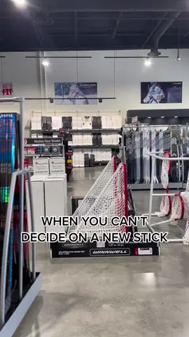 Just @onthebench causing a scene at Hockey Monkey. #hockey #hockeysticks