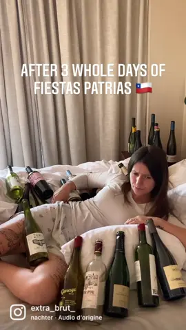 After 3 whole days of #fiestaspatrias #dieciocho 🥳🇨🇱🍷🥩😅  🇨🇱  #chile #chile🇨🇱 #fiestaspatriaschile #dieciochoenchile #wineparty #winefriend #hangover #🍷 #wineislove #wineislife #🍷❤️ 