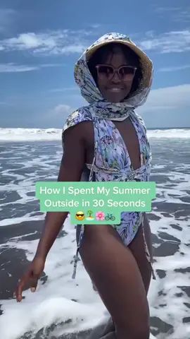 Summer was a beauty! Hiking, biking, swimming, exploring, dancing, working out, floating, lounging and more lounging!! 🚲🗺🌸🏔🏝😎 Drop me ideas for how to get outside this fall. 🤔🗣 #Nature #BlackOutdoors #adventure 