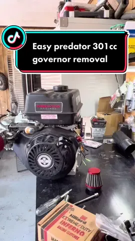 Replying to @jerichoto69 predator 301cc governor delete a lot easier than the 212cc #minibikes #minimotoguy #HowTo #howtotiktokk #DIY #youtube #predatorengine #delete #LikeAMonarch #smallengine 