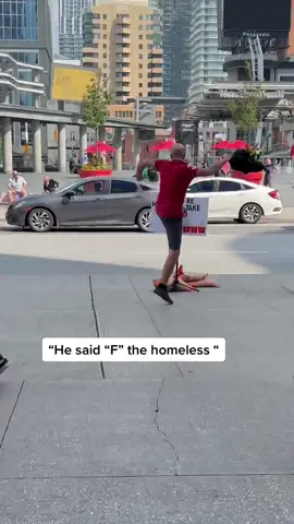 I can’t believe this happened. He smashed it to pieces. ##fyp##free##homeless##gonewrong##fight##money##humanity##givingszn##givingback##sad