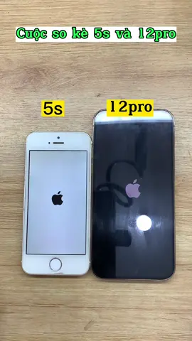 Cuộc đấu giữa 12pro và 5s #fyp #apple #LearnOnTikTok #viraltiktok #thinhhanh #xuhuongtiktok ##nova9SEBeTheStar 
