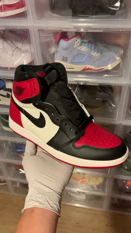 Jordan 1 Retro High Bred Toe 555088 610#nike #aj1 