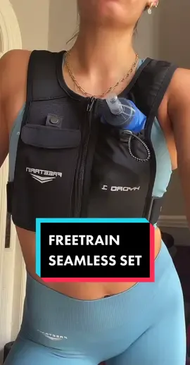 Check out this Seamless set with our running vest 🙌🏽 #fyp #foryou #Running #runningvest #seamless #seamlesset #sportslover #gym #gymgirl 