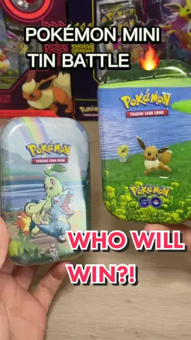 Vote What Pokemon Mini Tin Won?! 🤩 #fyp #pokemon #pokemongo #pokemoncards #collection 
