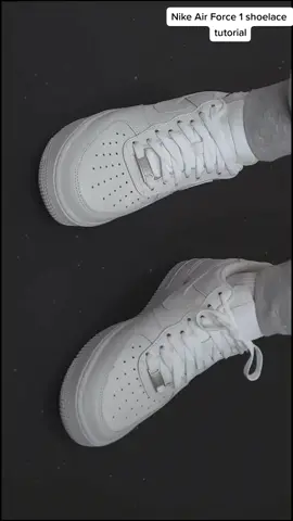 How To Hide Laces On shoes | Nike Air Force 1 #vrail #shoelacetutorial #lacestutorial #shoestyle #lacingtutorial #af1s #nikeairforce #airforce1s