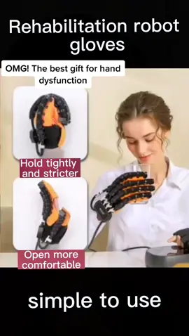 The best gift for patient with hand dysfunction #rehabilitation #medicaldevice #stroke #stroker #Rehabilitationrobotgloves #elderly #health