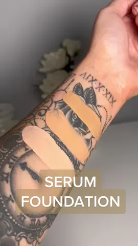 my current go to foundation | @prettylittlething Serum Foundation | #swatches #foundation #foryou #makeup #plt 