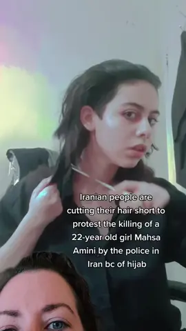 #duet with @_rimo_rinka.xnx #mahsaamini #مهسا_امینی the war on women is the oldest war of time, it’s happening in every country. Sending love and strength to our sisters in Iran. None of us are free or safe until we are all free and safe 📣❤️ 