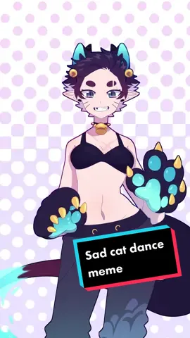 #sadcatdance #vtuber #vartist #fyp #animation  #anime 
