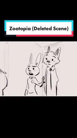 Zootopia Deleted Scene #7 #fy #fyp #pourtoi #zootopia #judyhopps #nickwilde #deletedscene #disney #zootopie #zootropolis #zoomania 