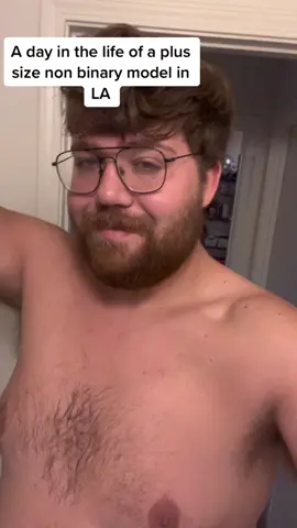 A day in my life as a plus size non binary model in LA.. enjoy :) #fyp #losangeles #model #nonbinary #faygella 