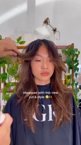 Finished with Antisocial Bond-Building Dry Hair Mask 💜 @joeltorres #igkhair #hairstyle #haircut #hairtransformation 