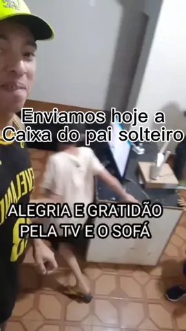 Conseguimos enviar a surpresa parabo pai solteiro, ansiosos para reação dele ?