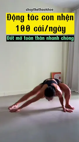 Thử động tác này đốt calo mà còn vui nữa nha 😁😁😁#dotcalo #baitapdotchay #calo #mothua #baitaptoanthan #baitapgiammotoanthan #shopthethaokhoe 