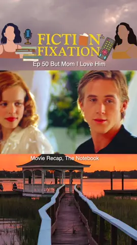 The Notebook is on Netflix! We recapped this movie on our podcast and it just hit different this time #thenotebook #BookTok #romancebooks #netflix #podcast #fictionfixation