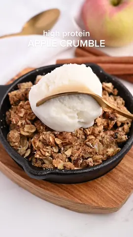 How to make a healthy dessert for Autumn! #healthydessert #highprotein #healthyrecipes 