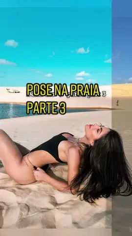 Mais uma da série: POSE NA PRAIA ☀️ manda pras amigas arrasarem não pose junto com você ✨