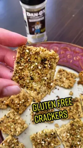 Why buy store bought GF crackers with 1000 ingredients when you can make your own?! 🤪 @danosseasoning #danospartner #danoseverything 
