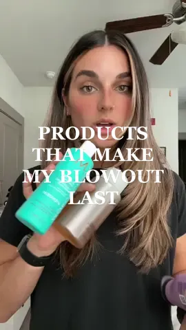 these products are everything especially if your hair always falls after one day #healthyhairjourney #hairtraining #hairtrainingtips #hairtraining101 #blowouthair #blowouttutorial #longerlastingblowout @olaplex @soldejaneiro @moroccanoil @Pureology @the OUAI 