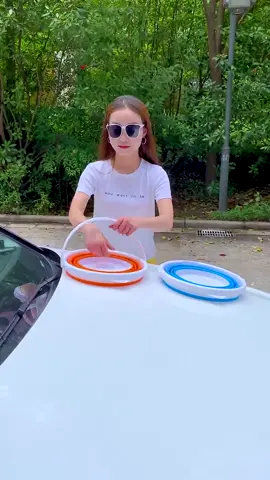 Foldable Bucket /baldi lipat / Portable Collapsible Folding Pail Car Washing Outdoor Travel Fishing 折叠水桶 #murah #outdoor #travelneeds #bucket #baldi #居家好物 #生活好帮手 