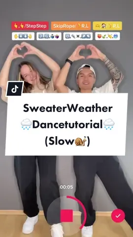 Replying to @Isabellebat11 SweaterWeather🌧Dancetutorial‼️Slow🐌❗️Dc:@thechloesareteasf  #sweaterweather #theneighbourhood #dancetutorial #duodance #fypシ 
