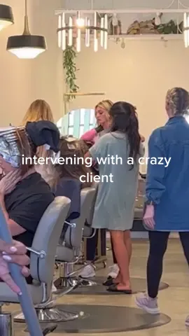 just over here trying to eat my snacks sally, why you gotta act up? any guesses on what her issue was?? #hairstylist #hairsalon #crazyclient #drama #hairtok