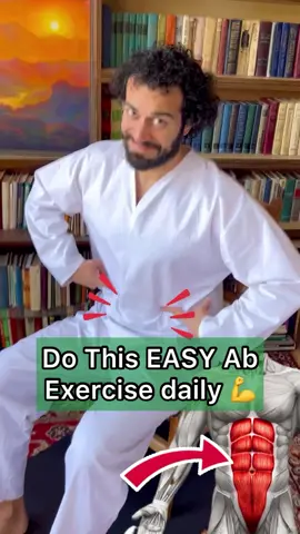 Training abs has many benefits beyond just looks.  For example lower back pain can be caused by weak ab muscles. That’s why the lower back pain course contains a bonus section with beginner ab exercises for daily practice 🙏