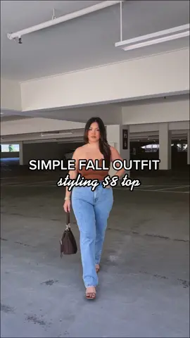 Styling an $8 top - look on my feed for more ways to style - having staple pieces you can style with multiple options will save you money while still looking put together 🫶 #fashiontiktok #abercrombiejeans #simpleoutfit #fashiontok 