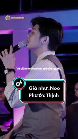 Giá như có thể khóc...em sẽ khóc thật lâu #noophuocthinh #gianhu #liveshow #LearnOnTikTok #nhahatlonlc #buồn 