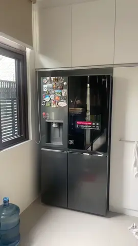 LG Instaview! 👀 Works for us! ♥️ #knockknockref #LG #homeappliances #refrigerator #lginstaview 