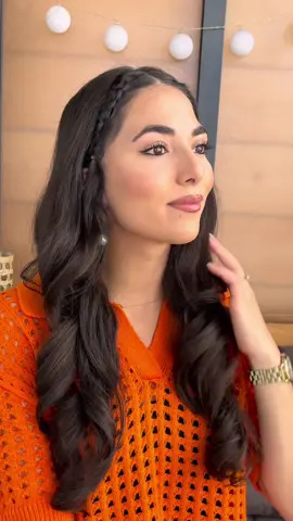 Simple and beautiful hairstyle 🧡 #easyhairstyles #hairstyletutorial #everydayhair #hairtok2022 #sacmodelleri 