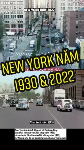 #viral #ChatRiengAUTOP #LearnOnTikTok #citypkv #newyork NEW YORK XƯA VÀ NAY . New York trở thành khu vực đô thị hóa đông  dân nhất thế giới vào đầu thập niên 1920, và vượt mốc 10 triệu vào đầu những năm 1930, trở thành siêu đô thị đầu tiên trong lịch sử loài người.